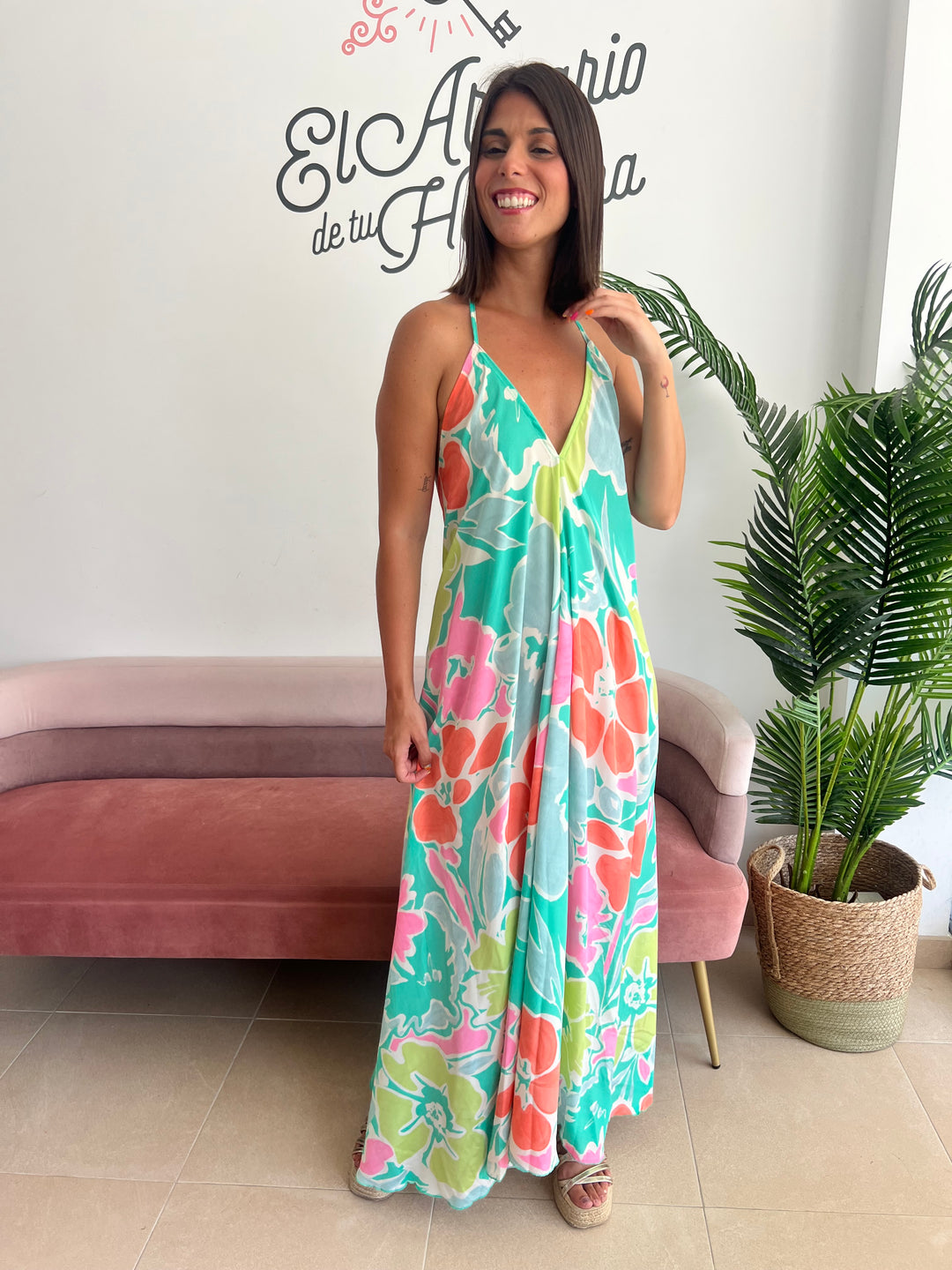 Vestido Jávea verde