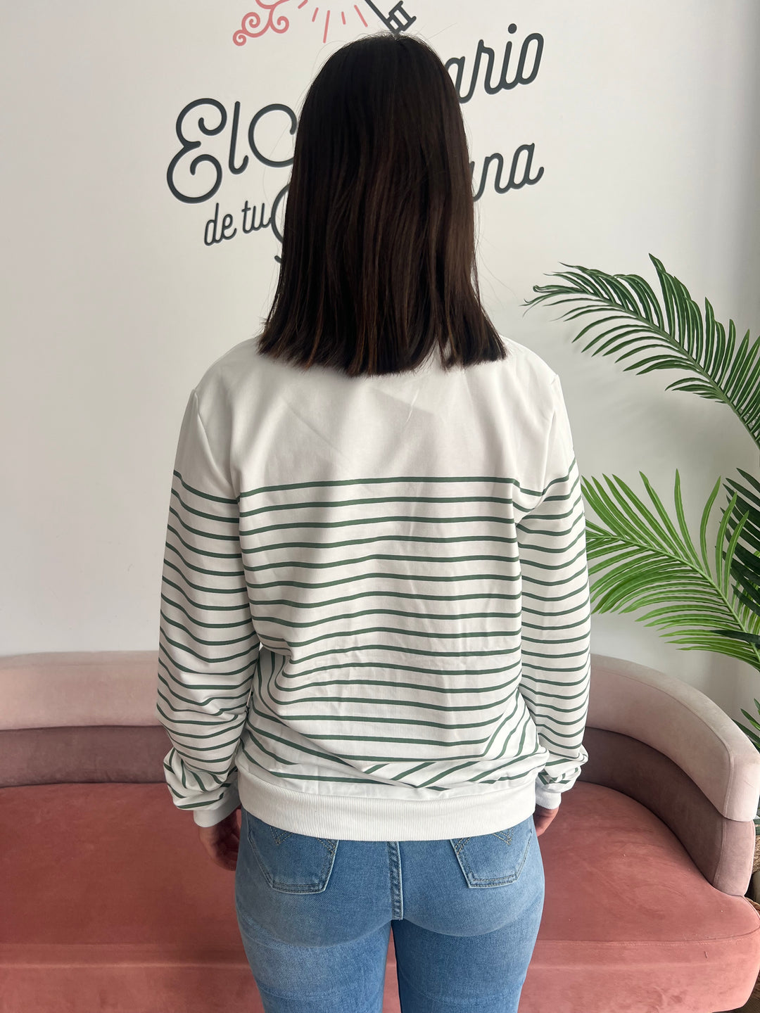 Sudadera Pretty verde