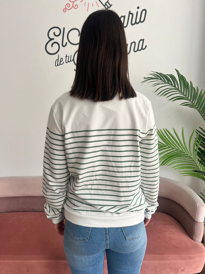 Sudadera Pretty verde