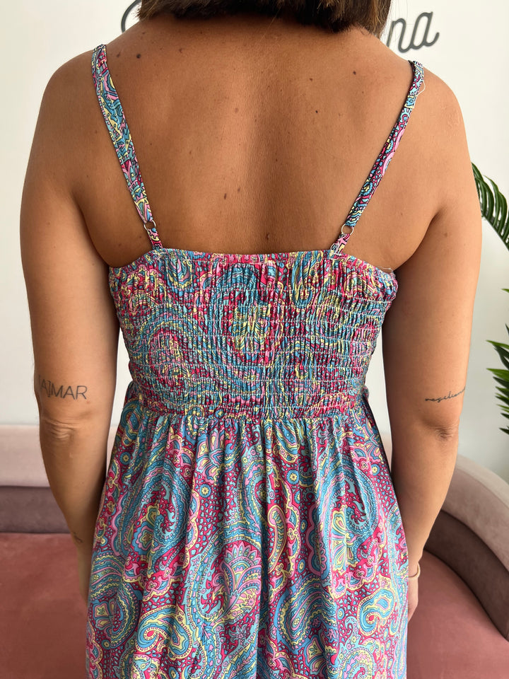Vestido Ronald fucsia