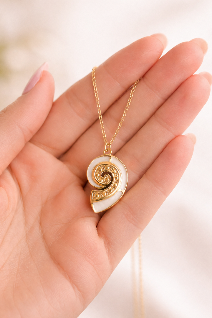 Collar Caracola (acero)