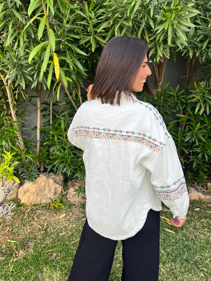 Chaqueta Shere blanca