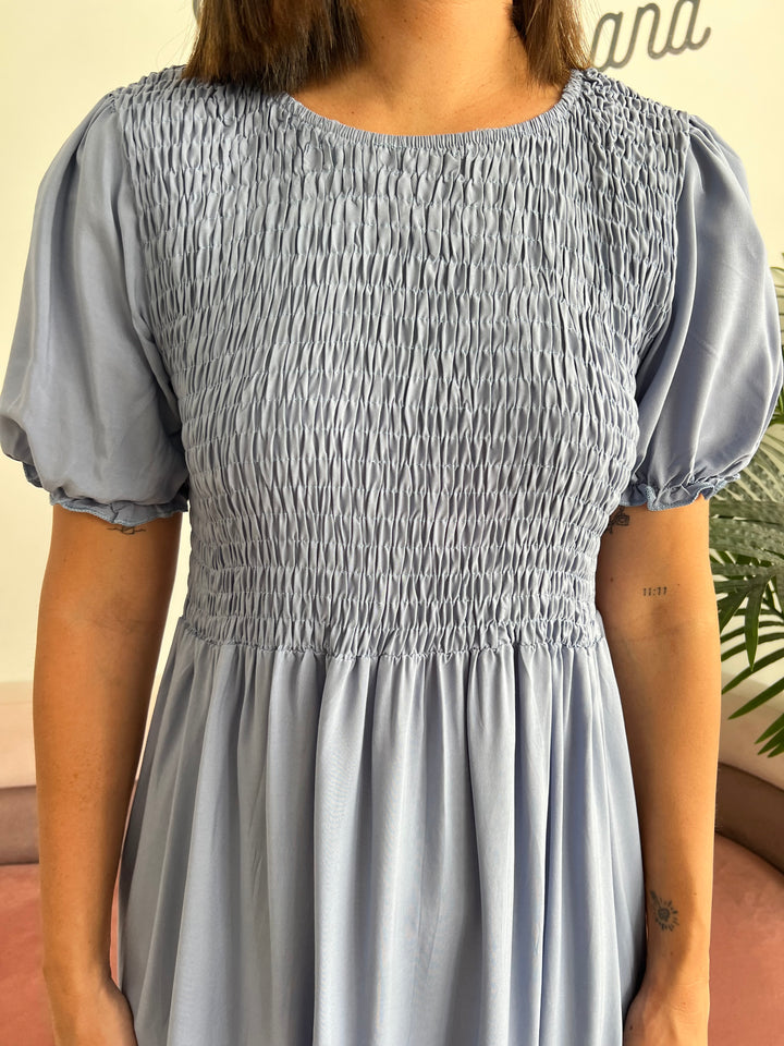 Vestido Mulán azul