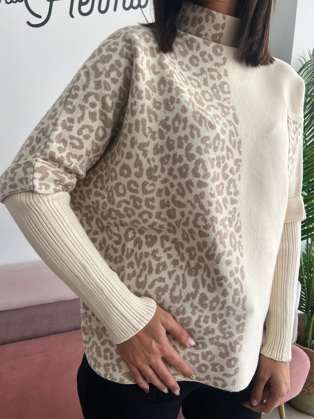 Jersey Mariola beige claro