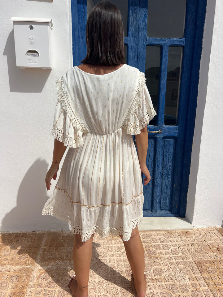 Vestido Sicilia blanco
