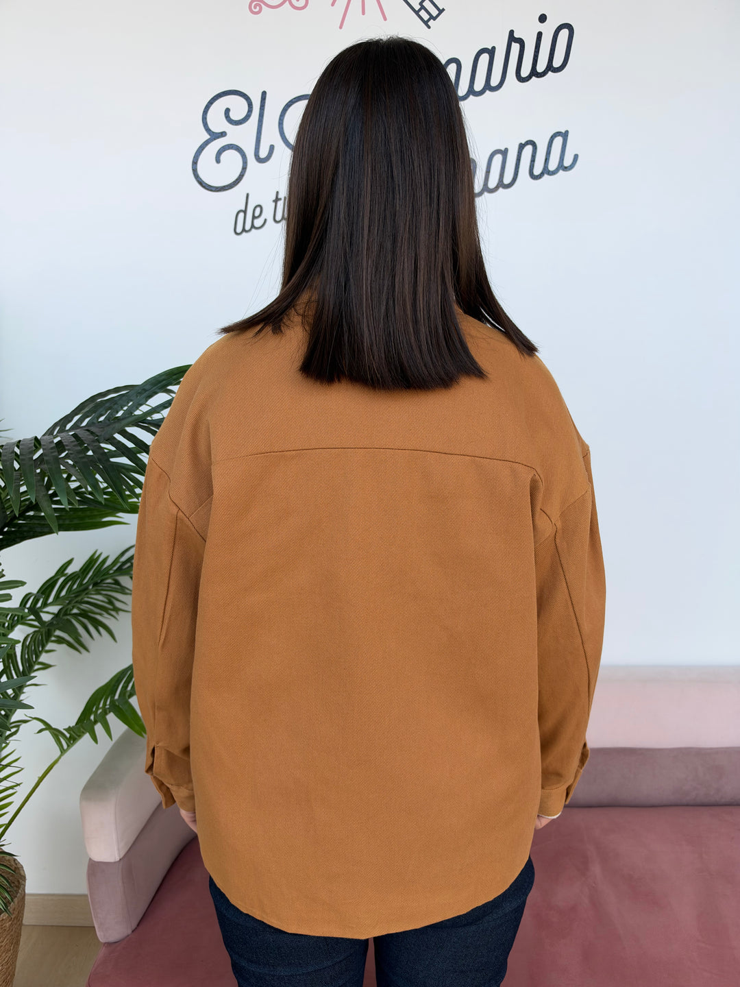 Chaqueta Marieta camel
