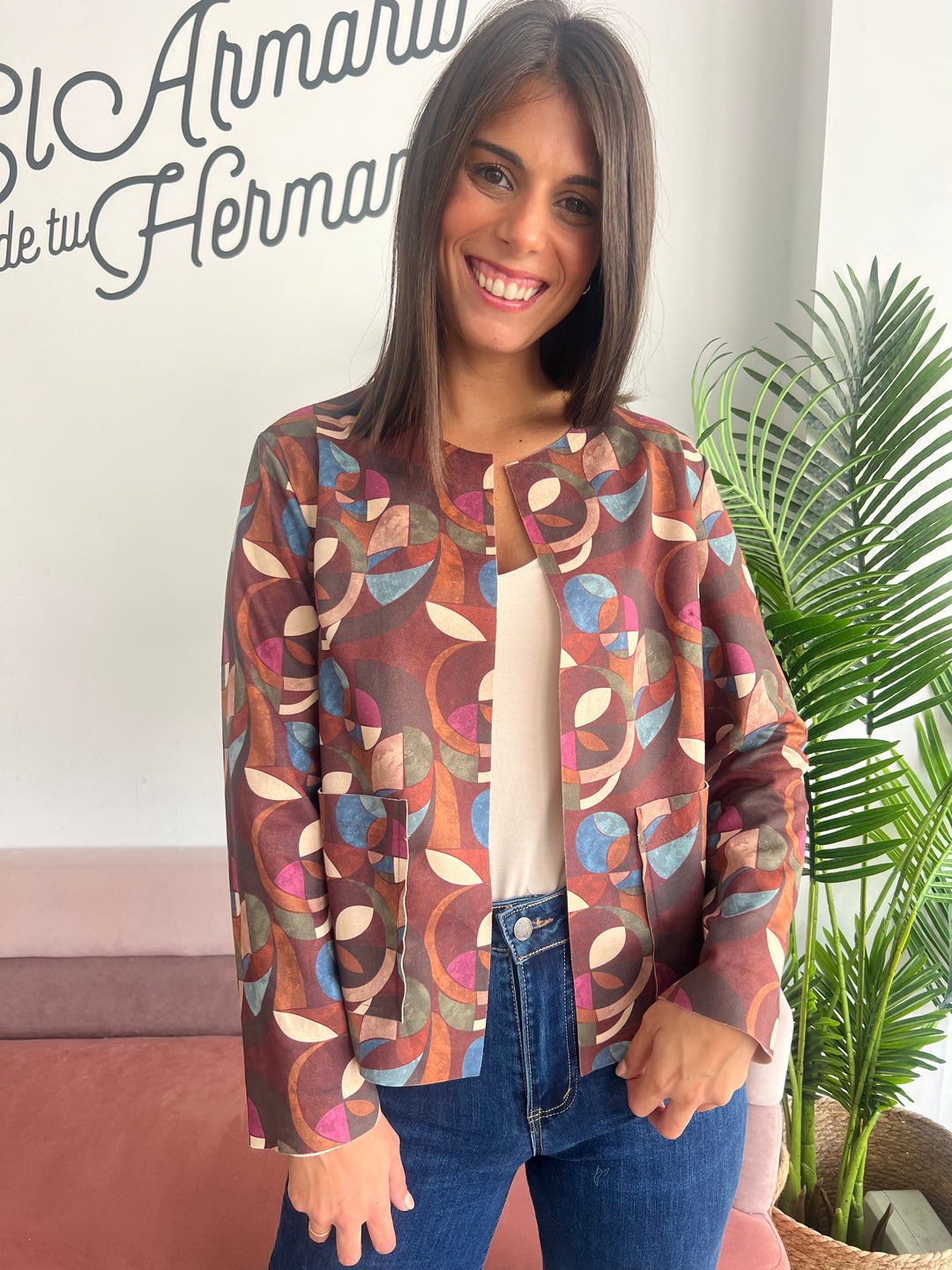 Chaqueta Alicia marrón