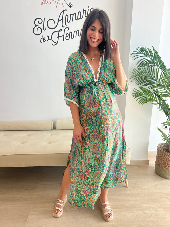 Vestido Selena verde