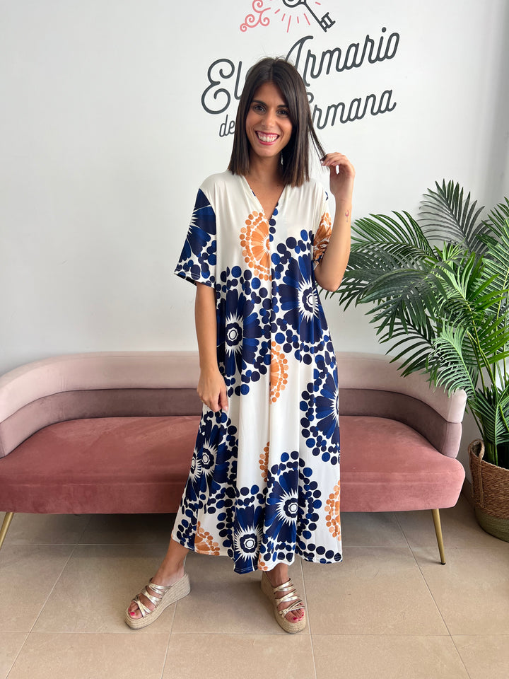 Vestido Juliana azul