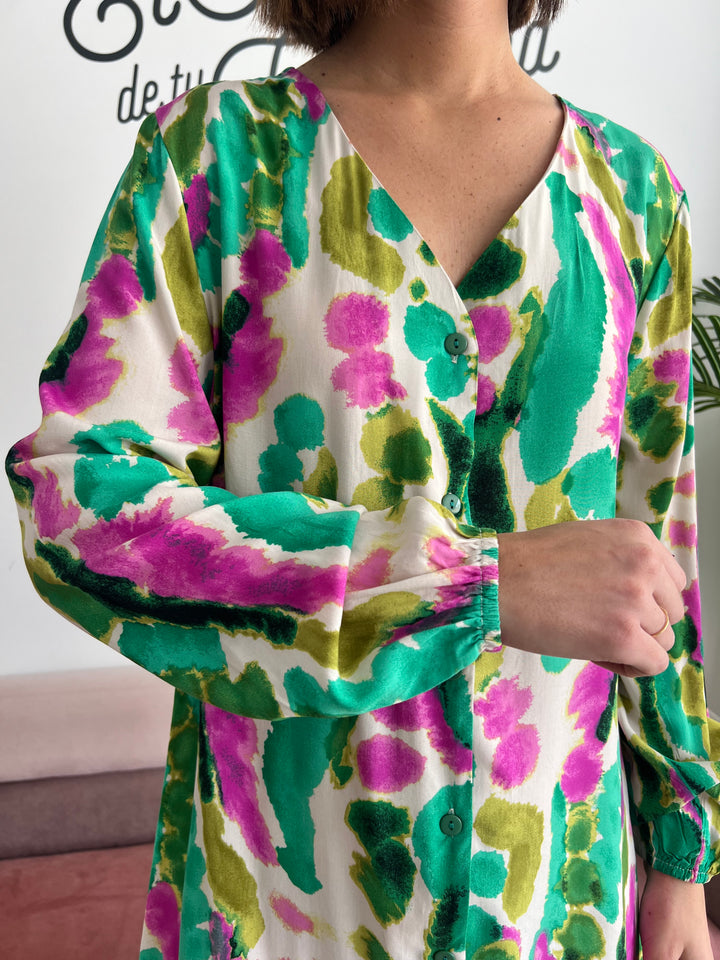 Vestido Abba verde