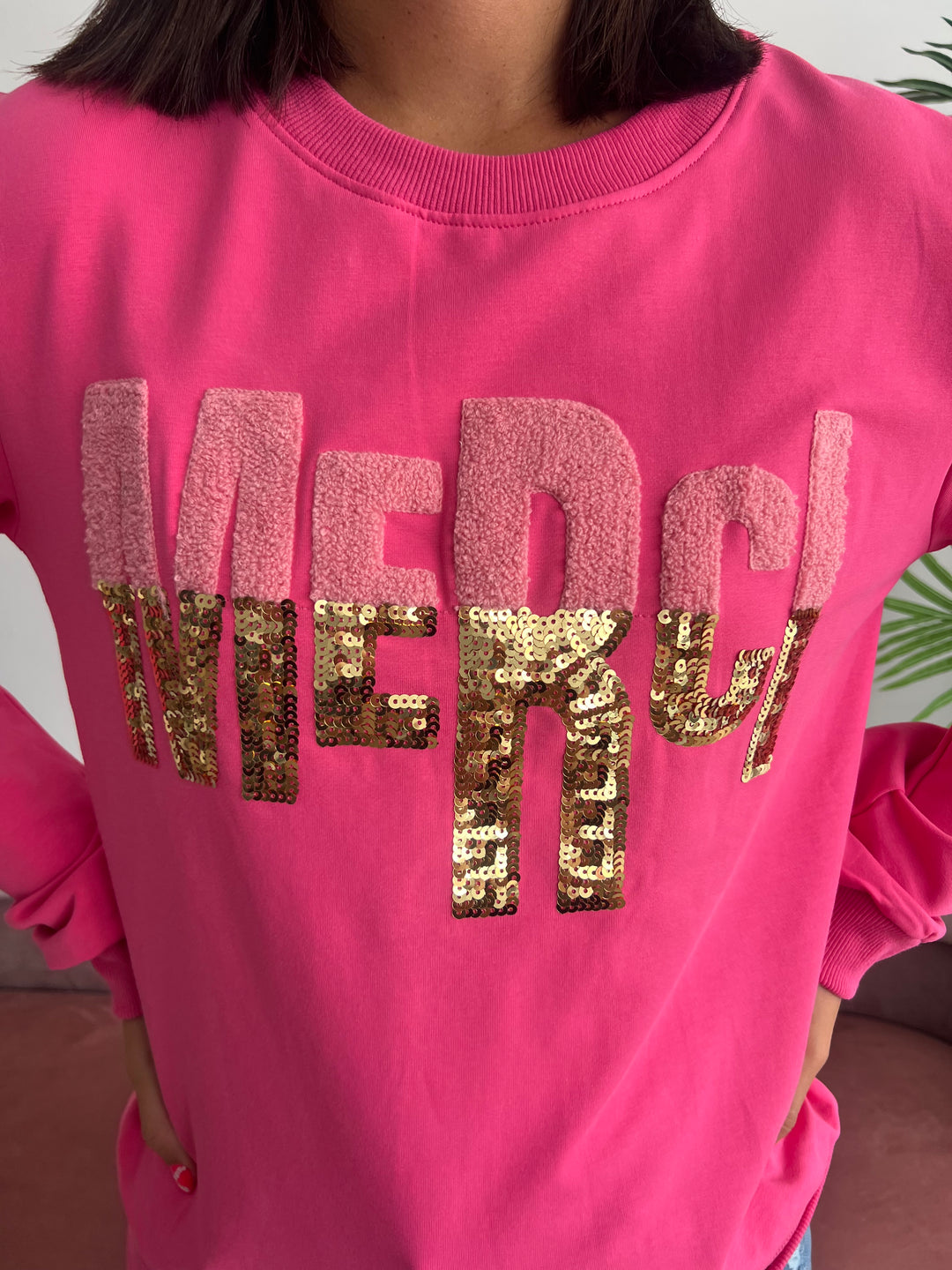 Sudadera Merci fucsia