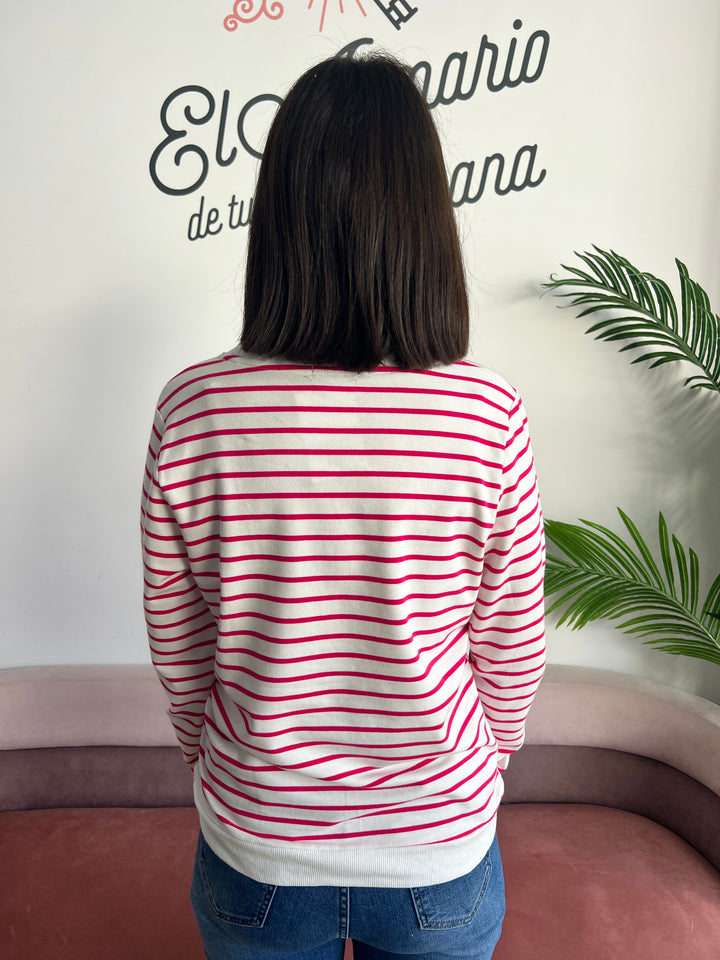 Sudadera Club fucsia