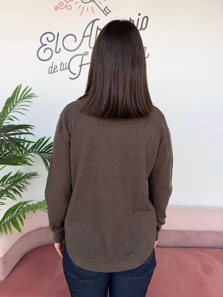 Jersey Amore gris oscuro