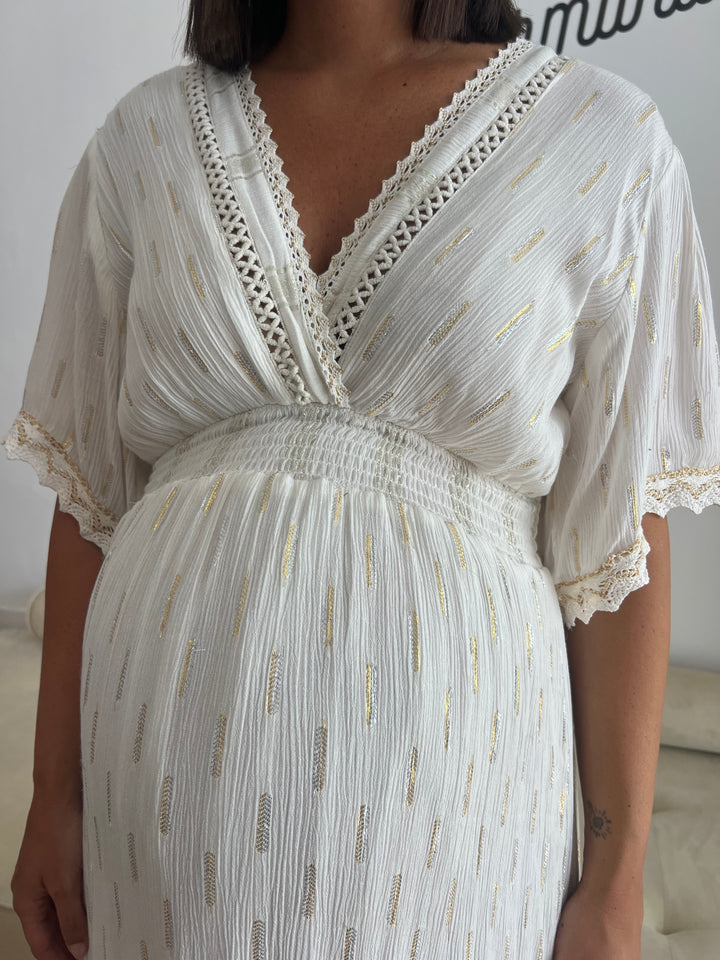 Vestido Atenea blanco