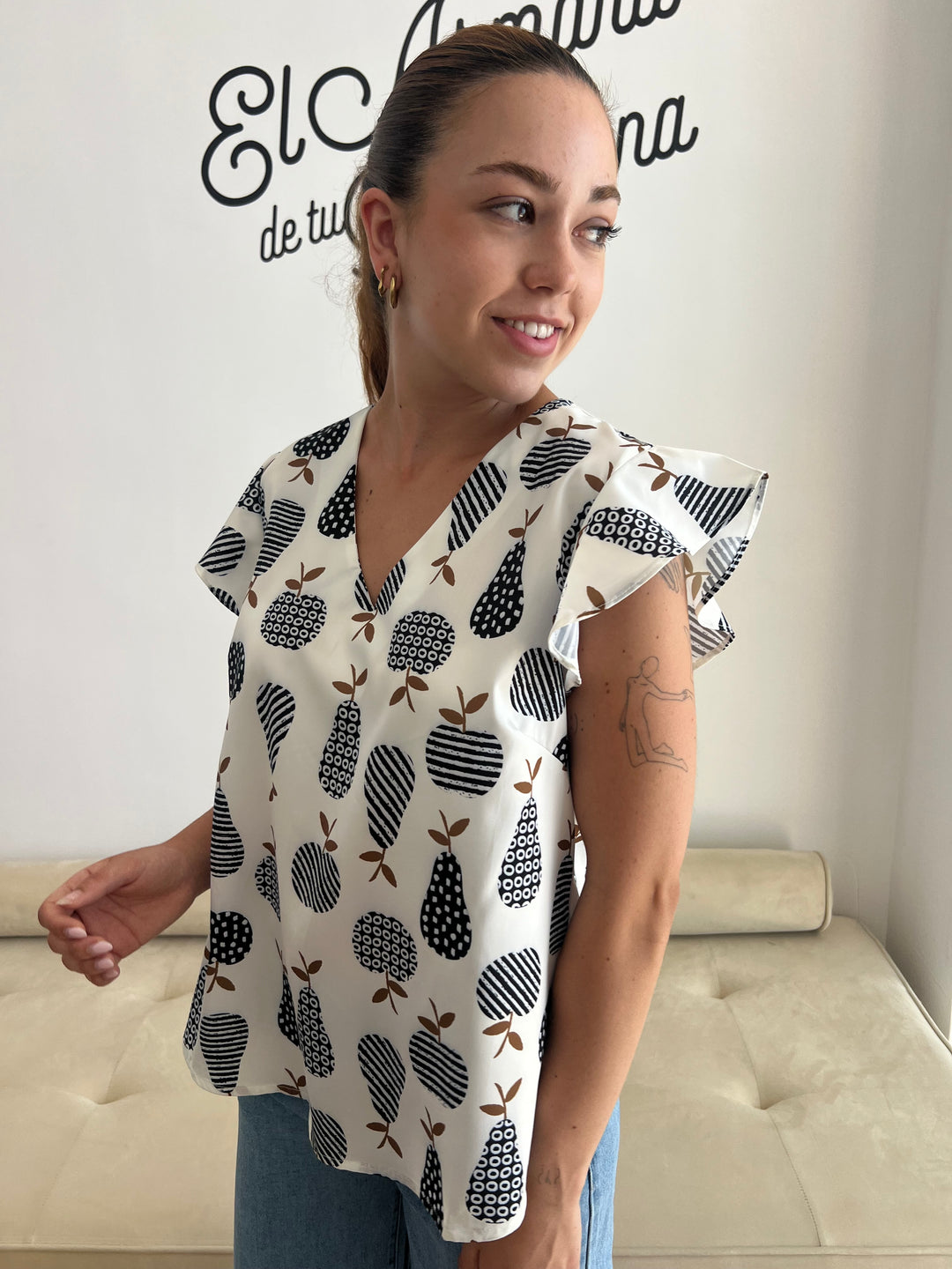 Blusa Manzanas y peras