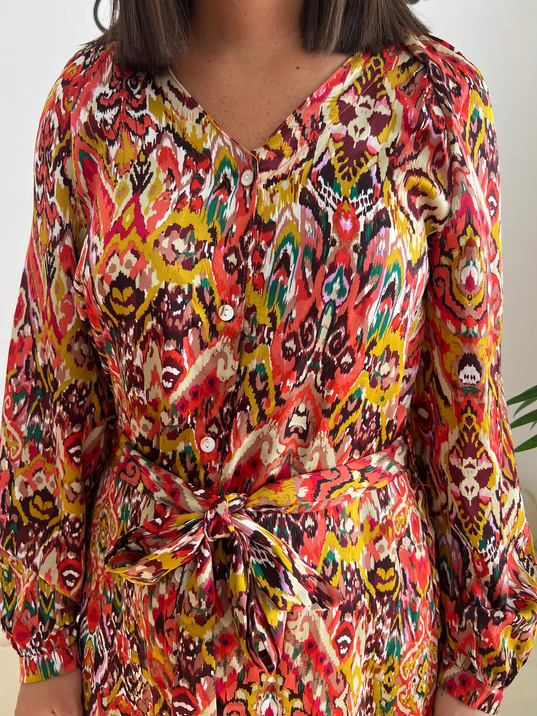 Vestido Julieta coral