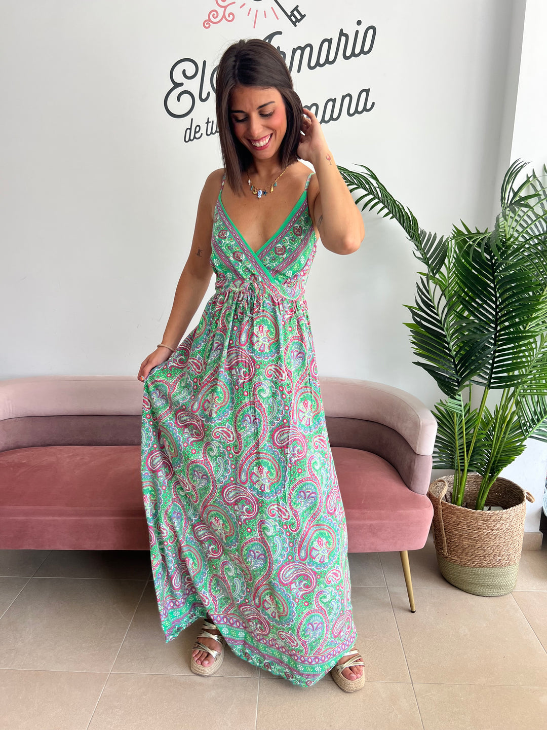 Vestido Ronald verde