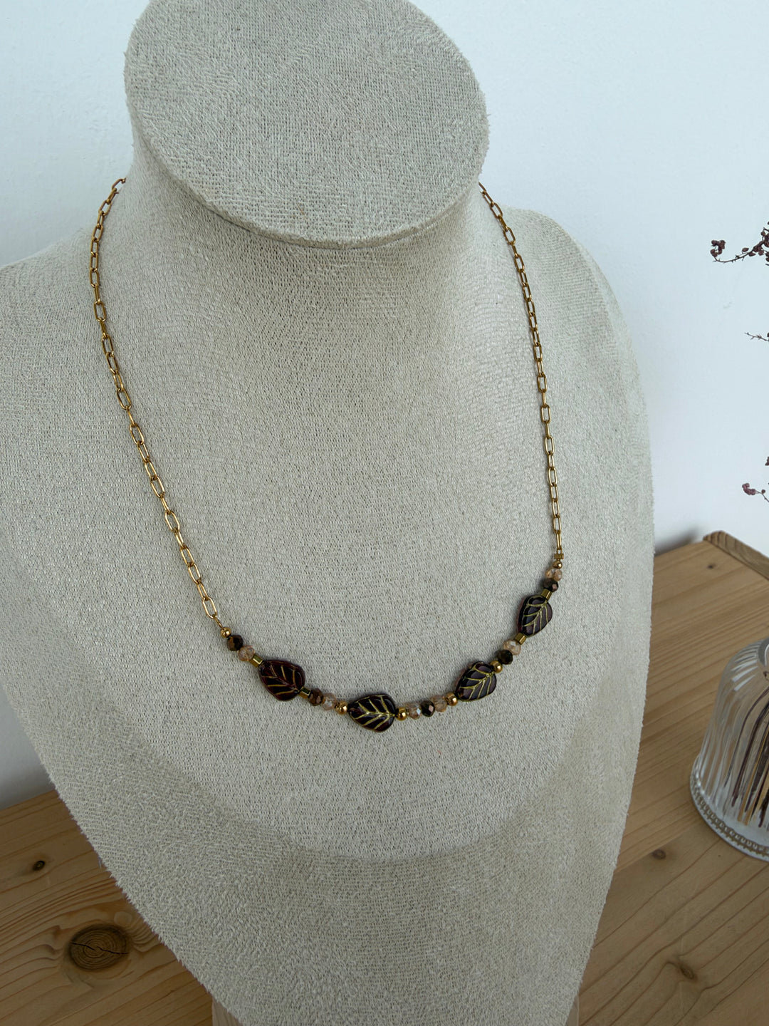 Collar Hojas (acero)