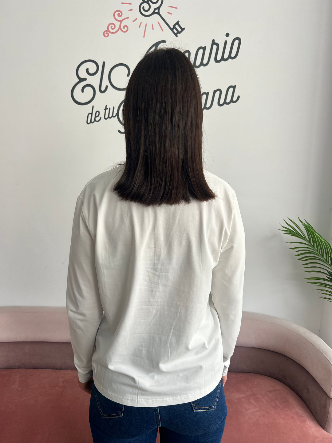 Camiseta Ainhoa blanco