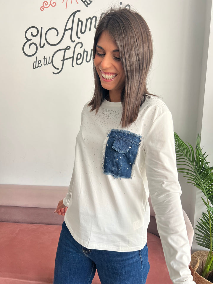 Camiseta Ainhoa blanco