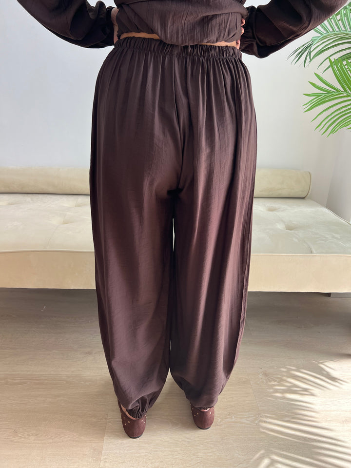 Pantalón Malú marrón