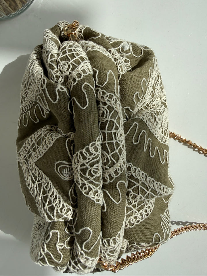 Bolso Lara verde militar