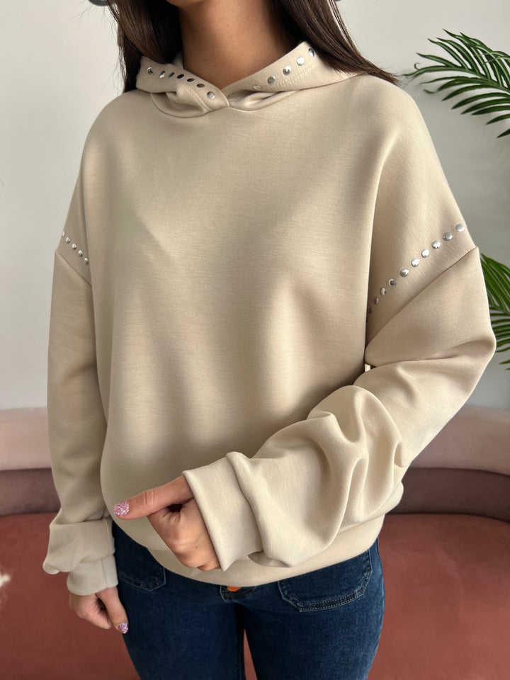 Sudadera Chiara beige
