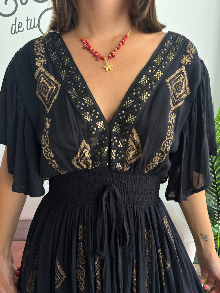 Vestido Helena negro