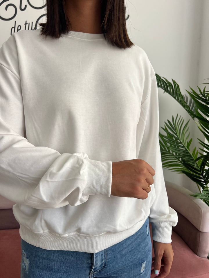 Sudadera Laia blanco