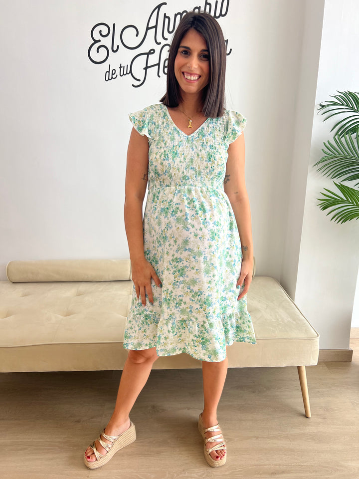 Vestido Geles verde