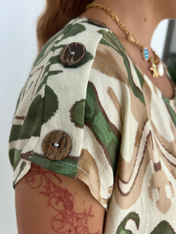 Vestido Morgane verde