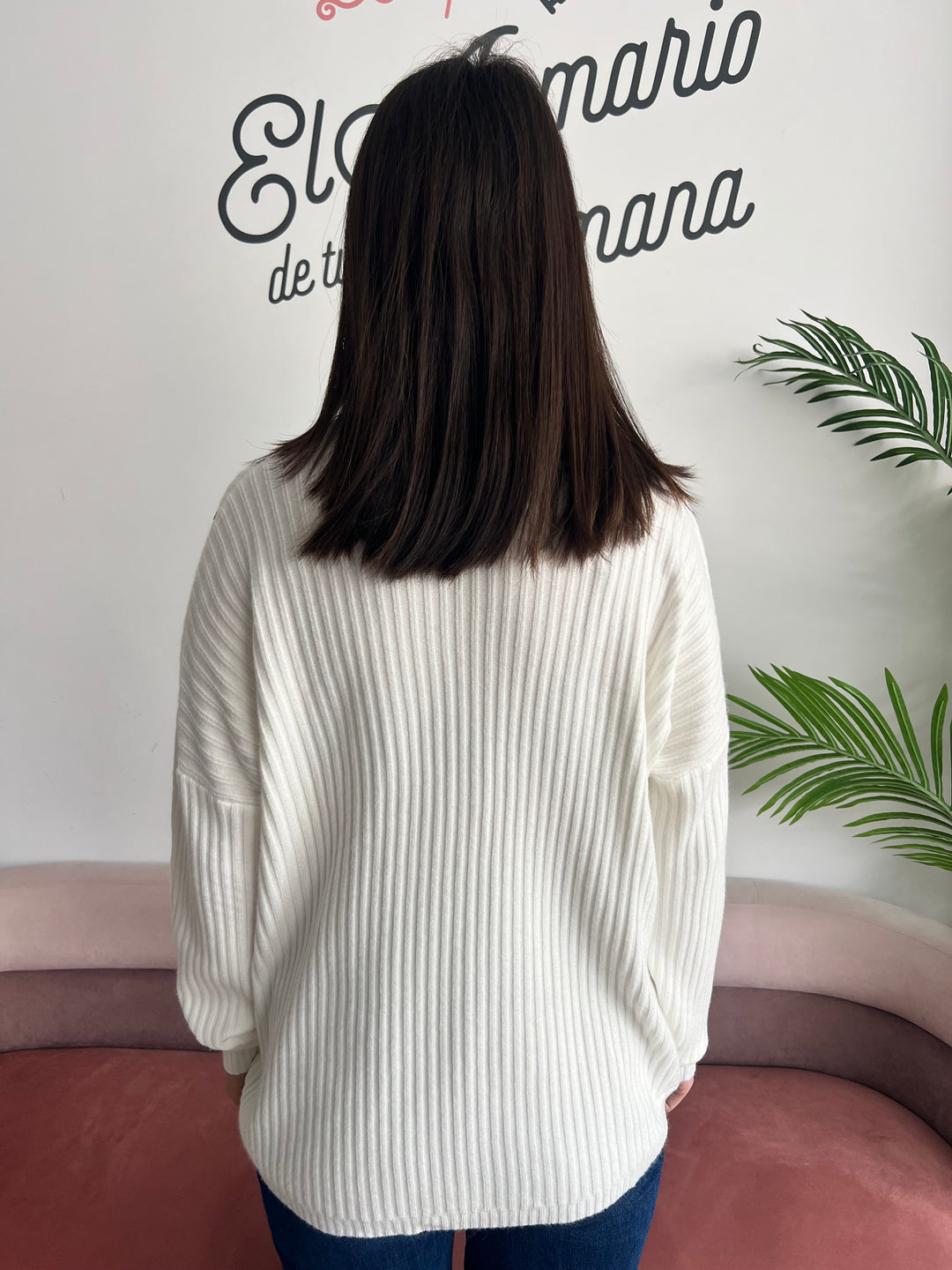 Jersey Sharon blanco