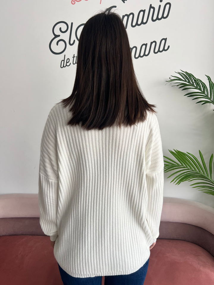 Jersey Sharon blanco