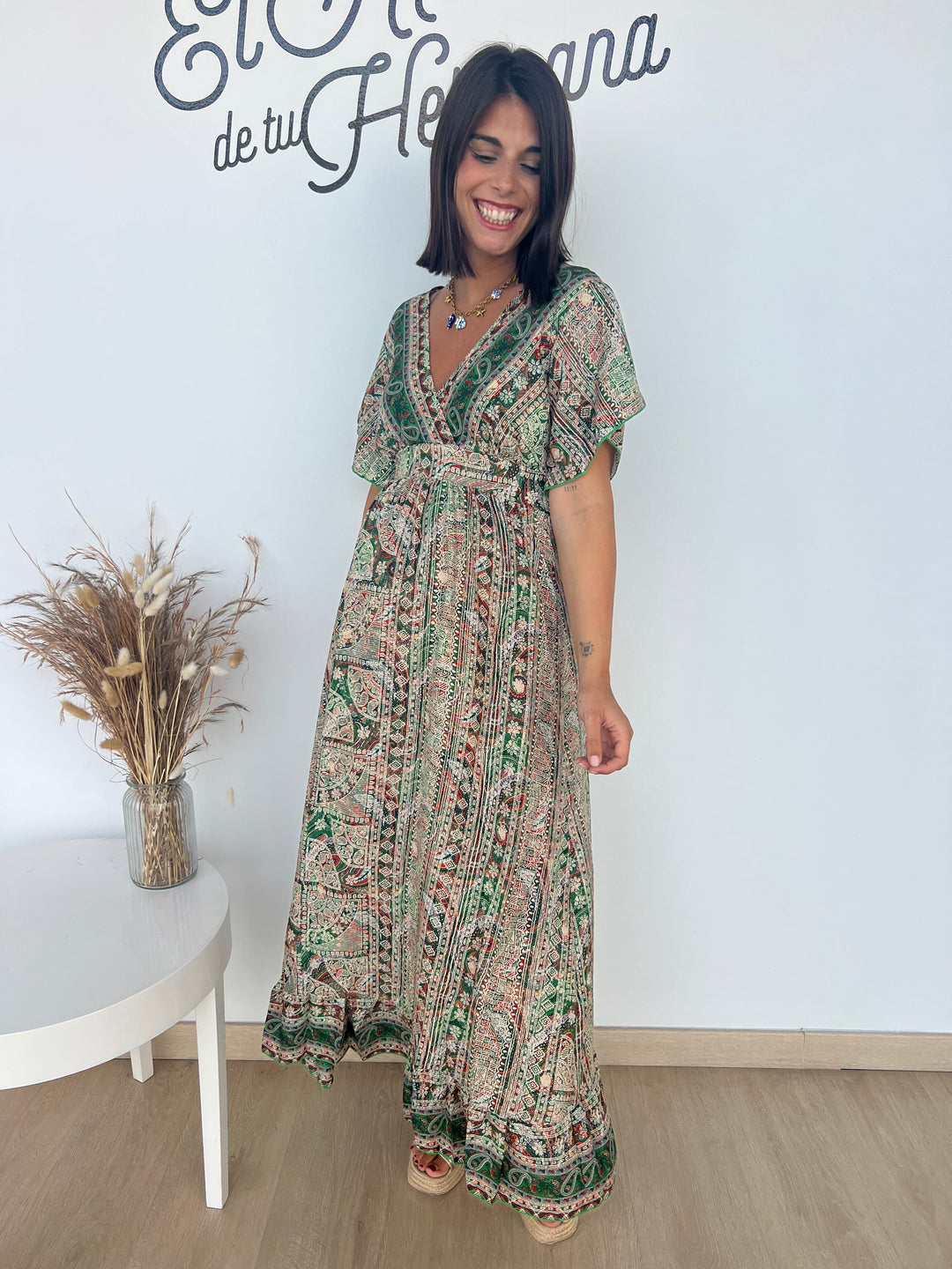 Vestido Vanesa verde