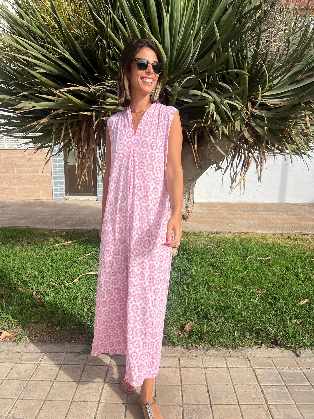 Vestido Chiara rosa