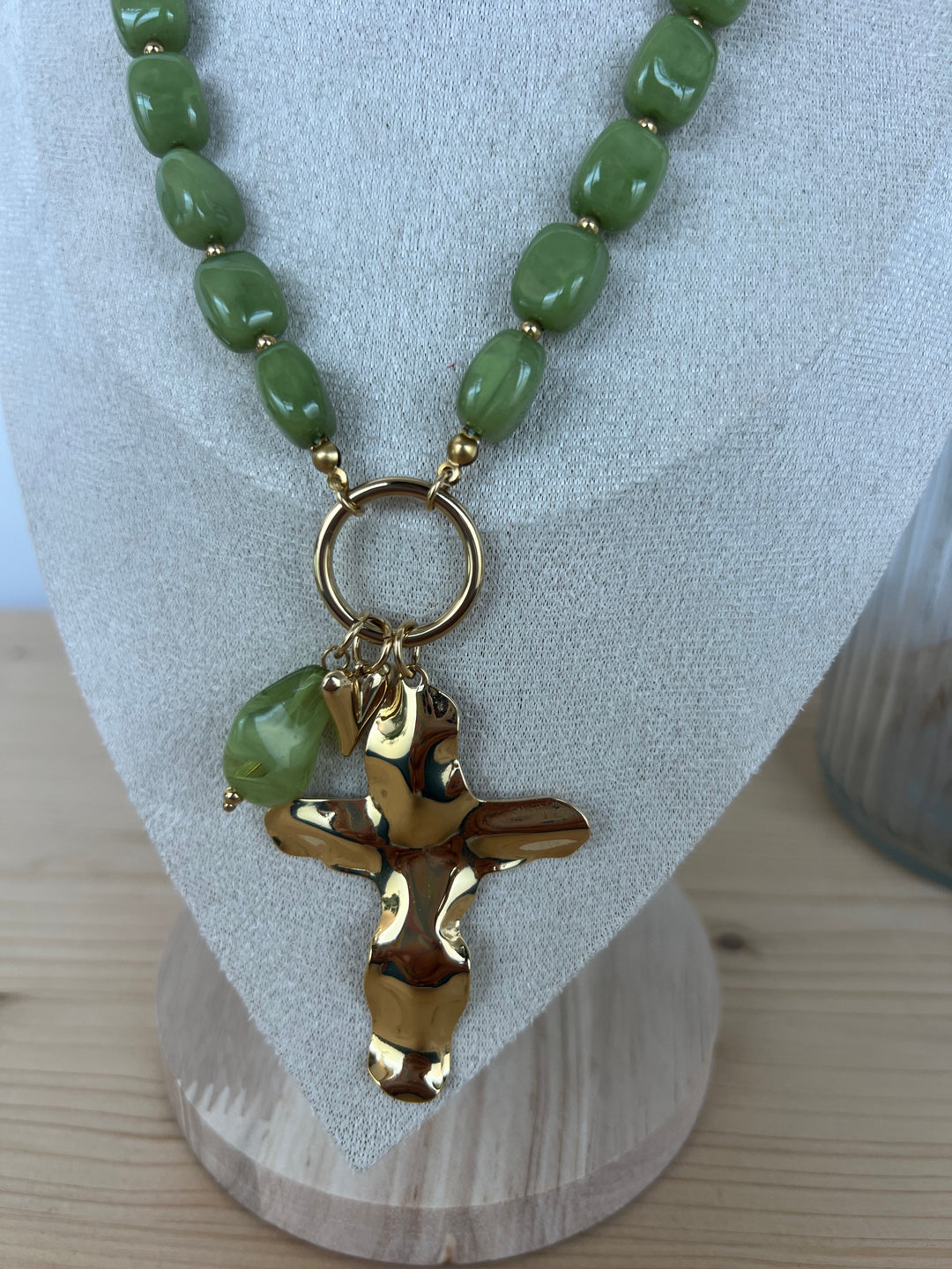 Collar Cruz (acero)