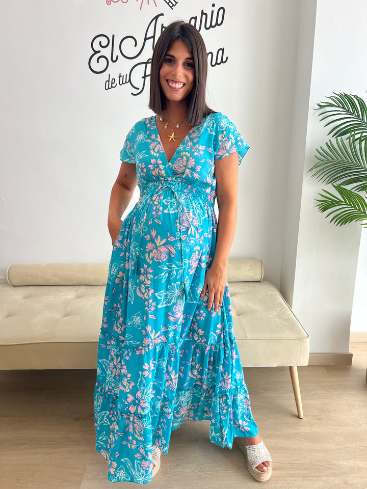 Vestido Jaione azul