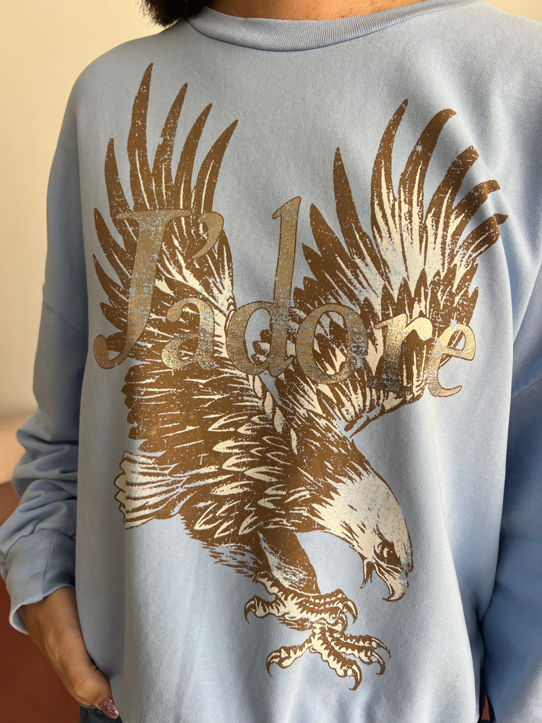 Sudadera Águila celeste