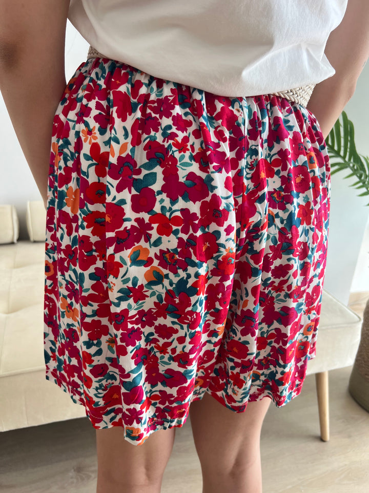 Short Martina rojo