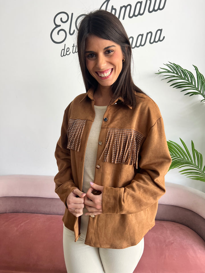 Chaqueta Zoe camel