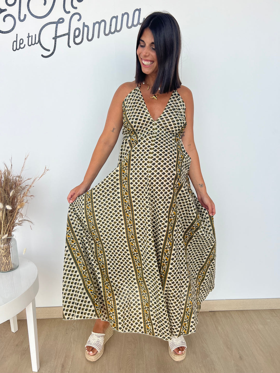 Vestido Juanita verde
