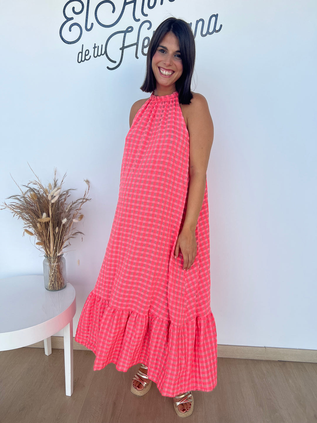 Vestido Julieta fucsia