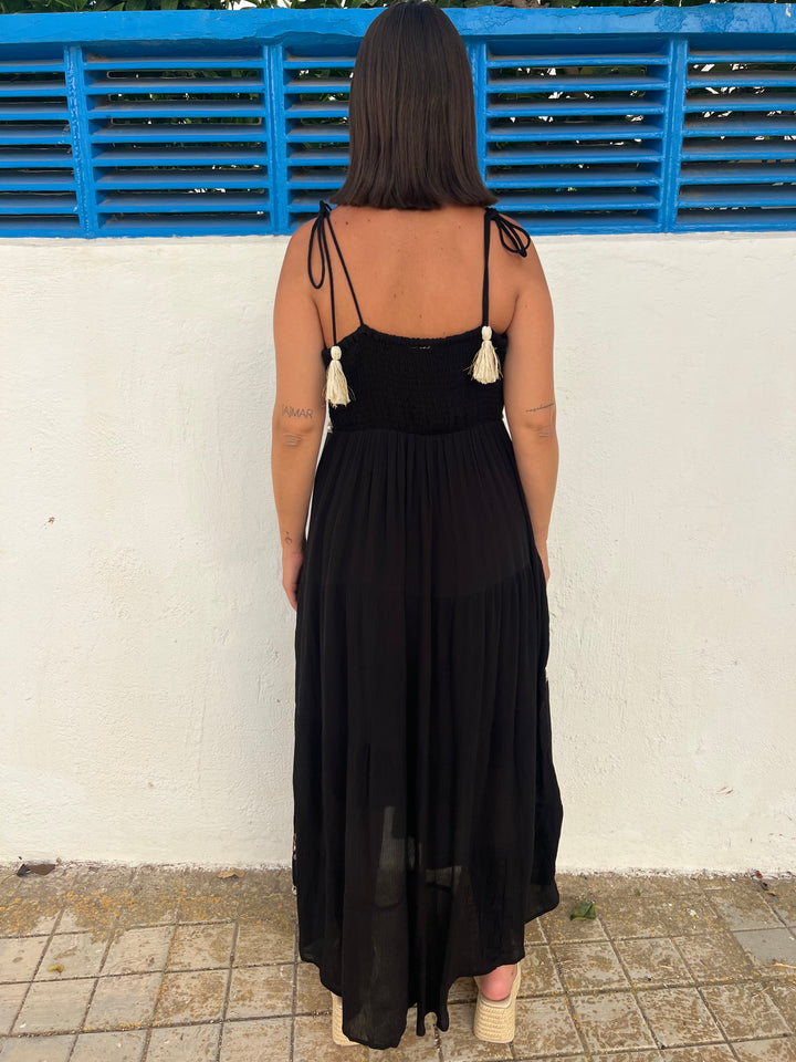 Vestido Boho negro