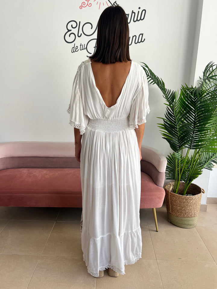 Vestido Helena blanco