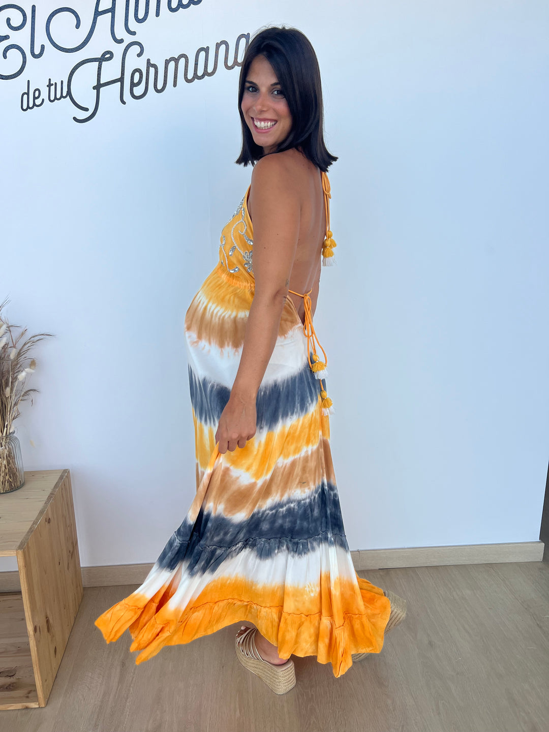 Vestido Cuba amarillo