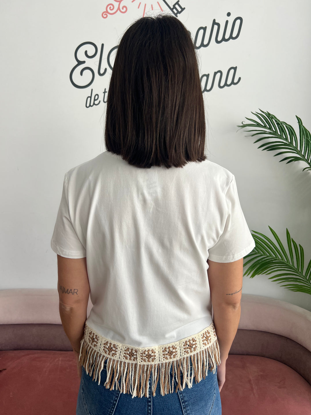 Camiseta Diana blanco