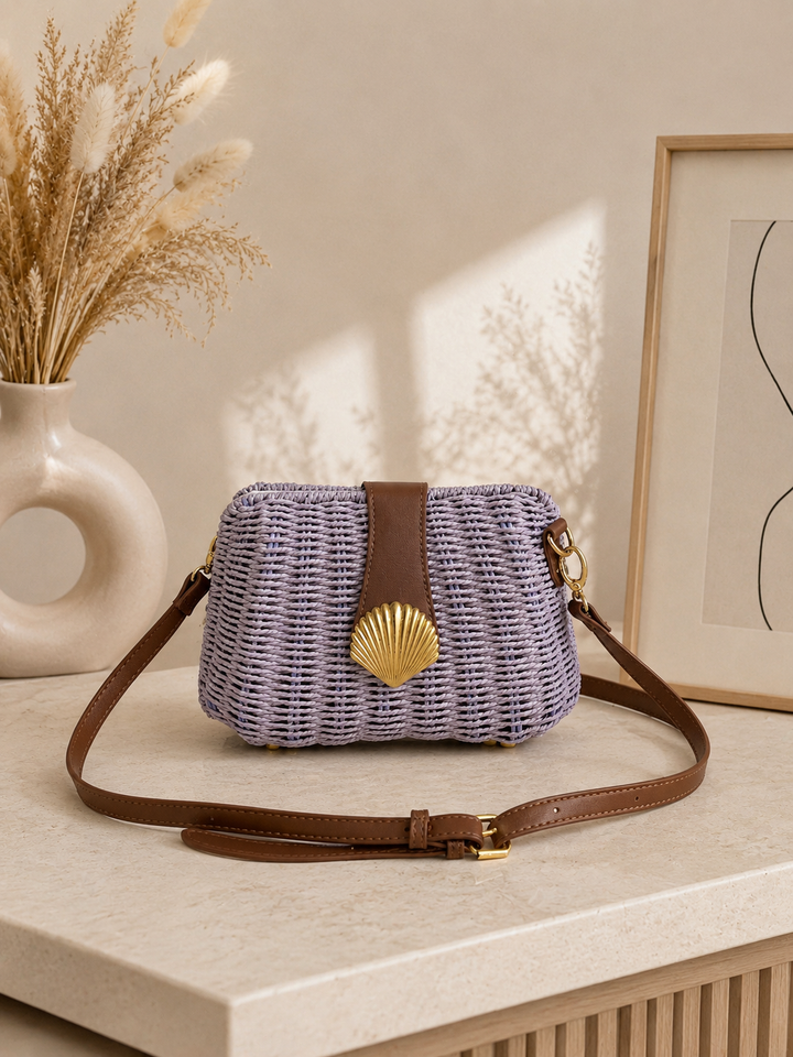 Bolso Concha malva