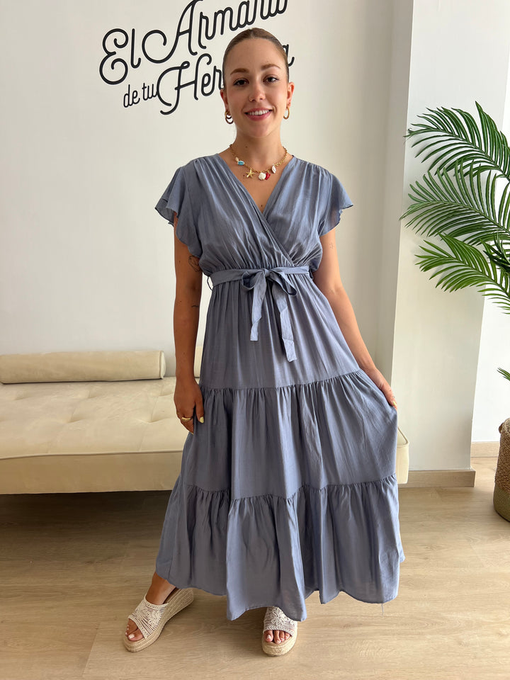 Vestido Belén celeste