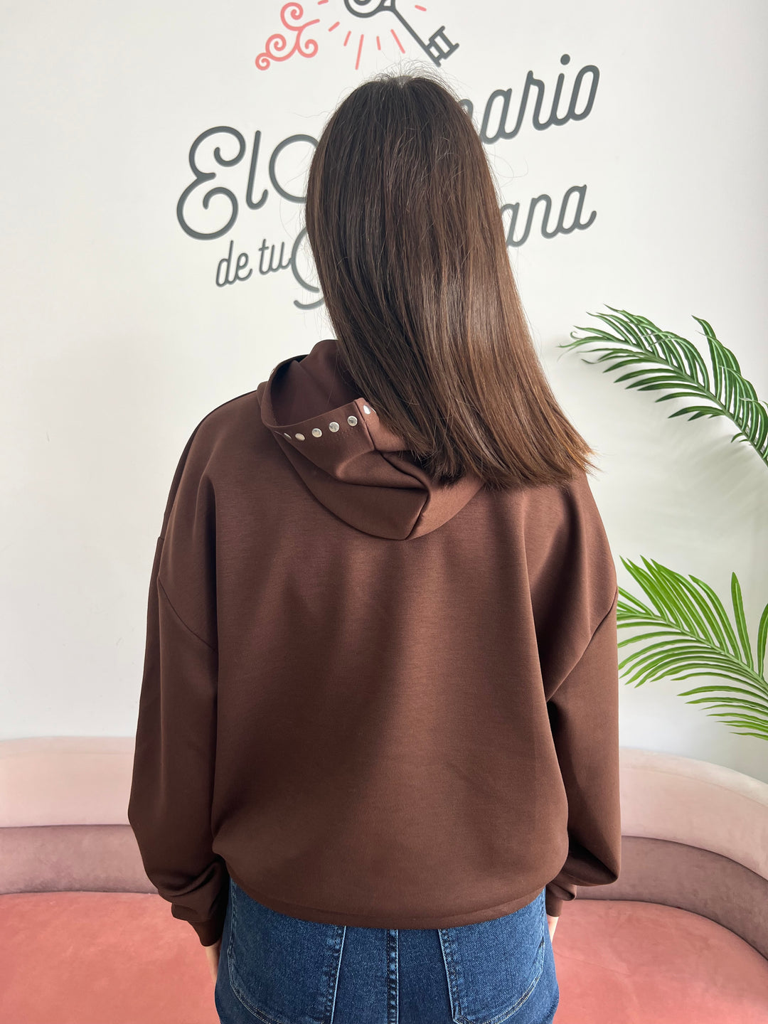 Sudadera Chiara marrón