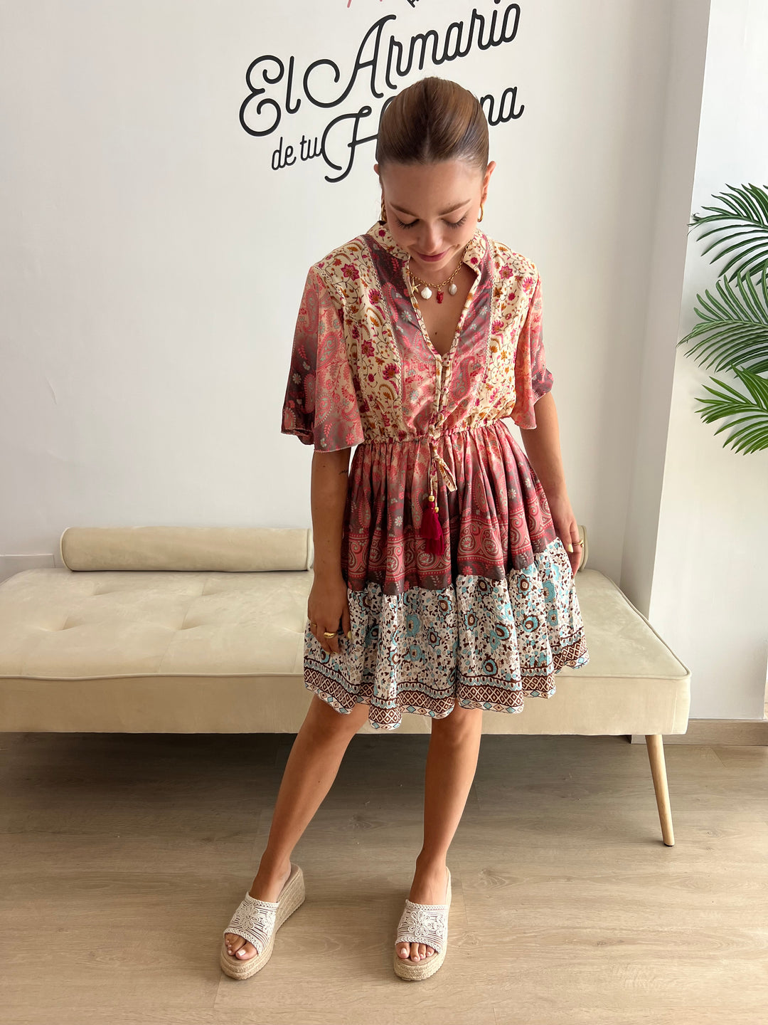 Vestido Niza fucsia